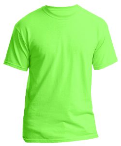 bronce medias Espectador Camiseta lisa, verde, blanca y negra